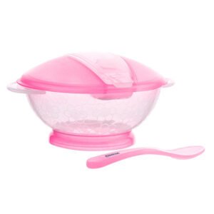 Baby Feedingbowl With Spoon; OPB-1008 1