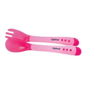 Soft Grip Handle Spoon & Fork; OPB-1012 1