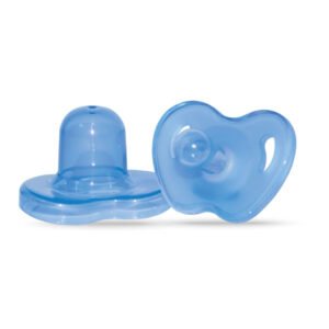ROUND NIPPLE SILICONE PACIFIER 0+; OPB-1444 1