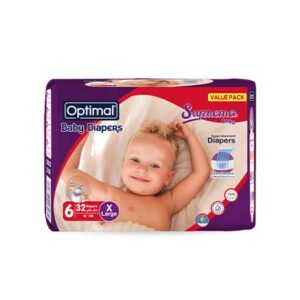 BABY DIAPER (6) X-LARGE (16+KG)-value pack-32 pcs; OPB-1726