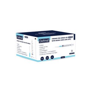 SYRINGE WITH NEEDLE (3CC)-100 pcs; OPH-125