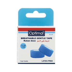 BREATHABLE GENTLE TAPE 2.5CM*2M BLUE/GREEN; OPH-380 1