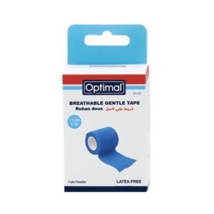 BREATHABLE GENTLE TAPE 7.5CMX2M-GREEN/BLUE; OPH-382 1