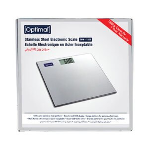 STAINLESS STEEL ELECTRONIC SCALE-SILVER; OPM-1325