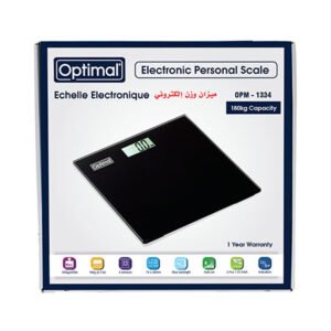 ELECTRONIC PERSONAL SCALE-BLACK; OPM-1334