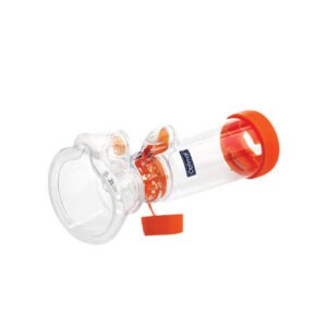 Spacer For Aerosol 175ml 0-18months red; OPM-1340