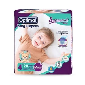 BABY DIAPER (4+) MAXI PLUS (9-20KG) 20PCS; OPB-1708