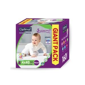 BABY DIAPER (4) MAXI (7-18KG)-Giant pack-160 pcs; OPB-1744