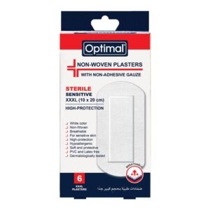 OP-NON-WOVEN PLASTERS STERILE SENSITIVE XXXL (10X20CM) 6 PLASTERS; OPH-433